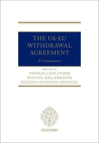 The Uk-Eu Withdrawal Agreement: A Commentary