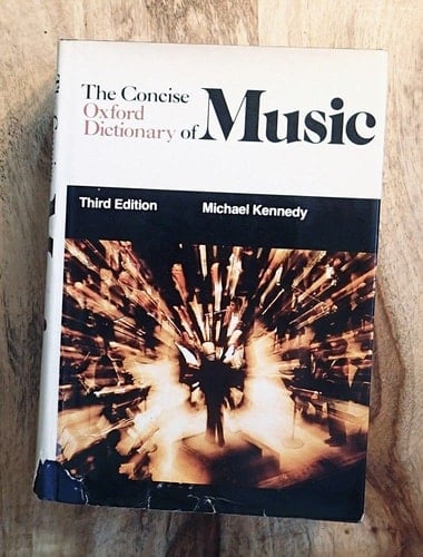 Concise Oxford Dictionary of Music