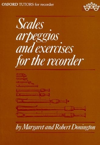 Scales, Arpeggios, and Exercises for the Recorder (Sopranino, Descant, Treble, Tenor, and Bass)