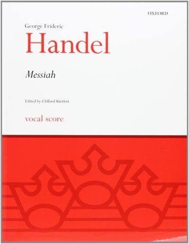 HAENDEL - El Mesias (HWV:56) para 4 Voces Solistas, Coro y Piano (Bartlett)