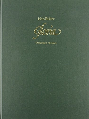 Gloria: Full score (orchestral version)