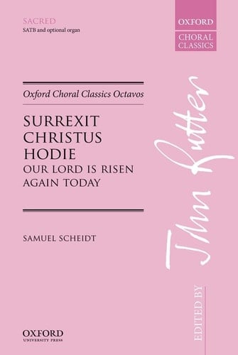 Surrexit Christus hodie (Our Lord is risen again today): Vocal score (Oxford Choral Classics Octavos)