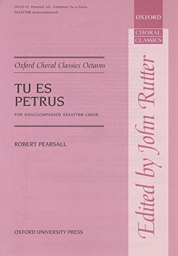 Tu es Petrus (Oxford Choral Classics Octavos, OCCO43)