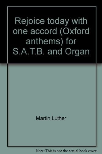 Rejoice today with one accord (Oxford anthems)