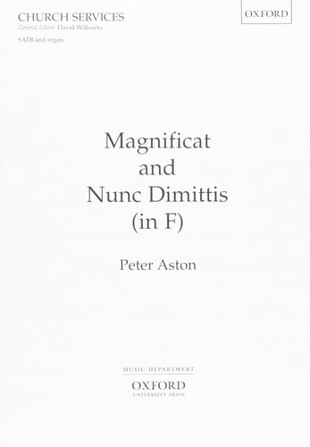Magnificat and Nunc Dimittis (in F): Paperback