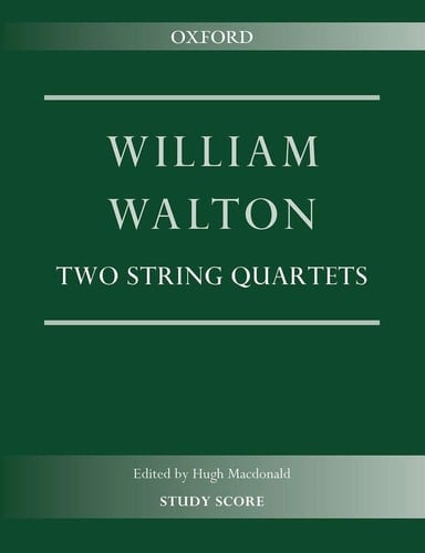 Two String Quartets: Study score