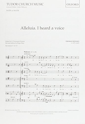 Alleluia. I heard a voice (Tudor Church Music, TCM45 (rev.))