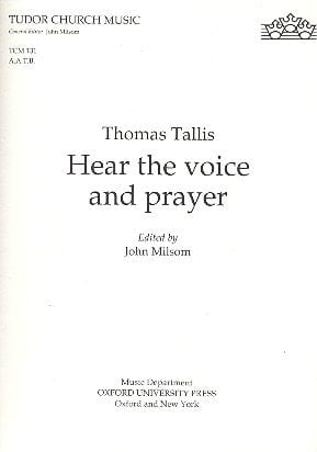 Hear the voice and prayer