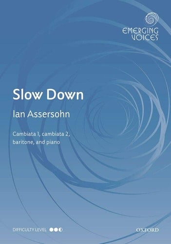 Slow Down (Emerging Voices)