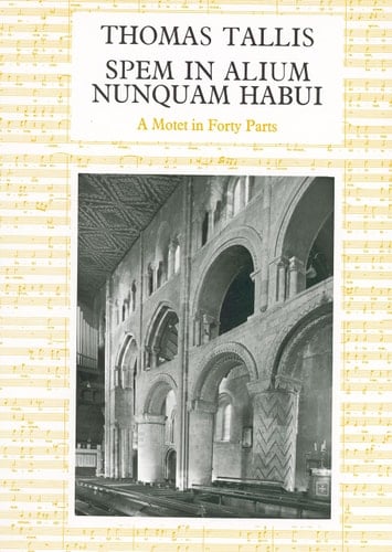 Spem in Alium: Vocal (Full) Score