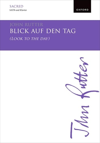 Schau auf den Tag (Look to the day)