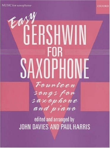 Easy Gershwin for Saxophone (Oxford Music for Clarinet)