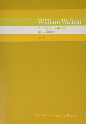 String Quartet in A minor: Score