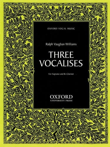 Vaughan Williams, R: Three Vocalises