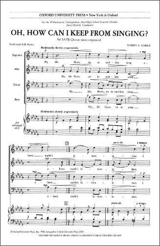 Oh, how can I keep from singing?