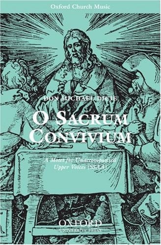 O sacrum convivium: Vocal score