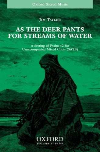 As the deer pants for streams of water: Vocal score