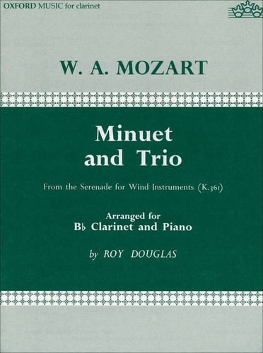 Mozart, W: Minuet and Trio