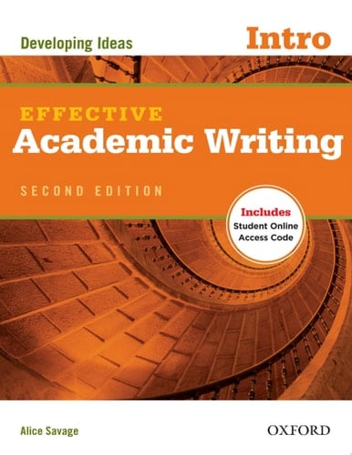 Effective Academic Writing 2nd Edition: Student Book Intro