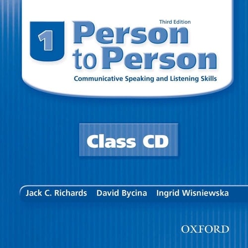 Person to Person 1 Class CDs:Communicative Speaking and Listening Skills