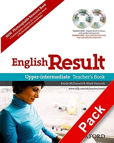 English Result: Upper-Intermediate: Teacher's Resource Pack with DVD and Photocopiable Materials Book: General English four-skills course for adults