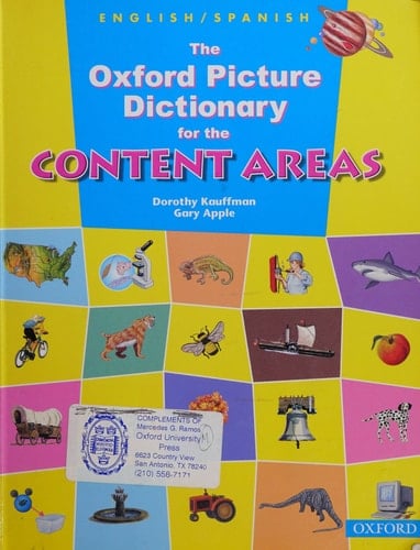 The Oxford Picture Dictionary for the Content Areas (English/Spanish Edition)