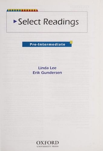 Select Readings Pre-Intermediate: Audio CD