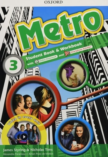 Metro Level 3 Student Book and Workbook Pack