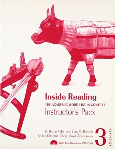 Inside Reading 3 Instructor Pack: The Academic Word List in Context