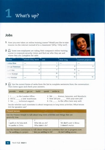 Tech Talk Intermediate: Workbook (Tech Talk Intermediate)