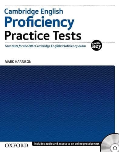Cambridge English Proficiency Practice Tests with Key: Four Tests for Cambridge English: Proficiency [With CD (Audio)]