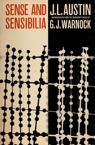 Sense and Sensibilia