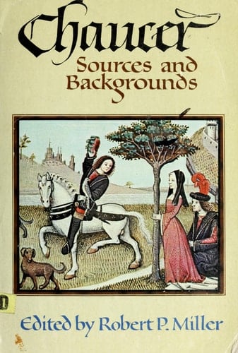 Chaucer: Sources and Backgrounds