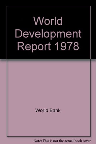 World Development Report 1978 (World Bank Development Report)