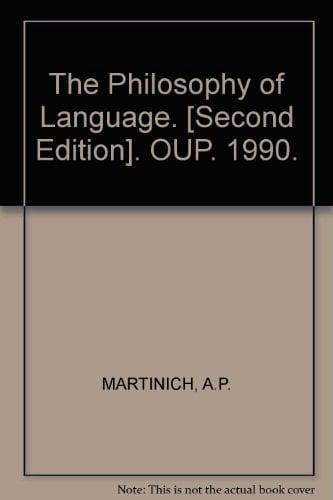 The Philosophy of Language