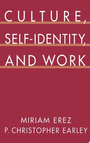 Culture, Self-Identity, and Work