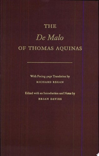 The De Malo of Thomas Aquinas