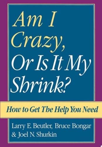 Am I Crazy, or is it My Shrink