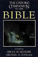 The Oxford Companion to the Bible