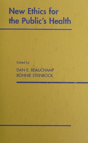 New Ethics for the Public's Health