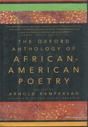 The Oxford Anthology of African-American Poetry