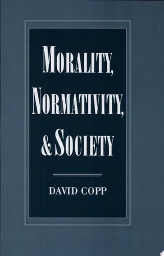 Morality, Normativity, and Society