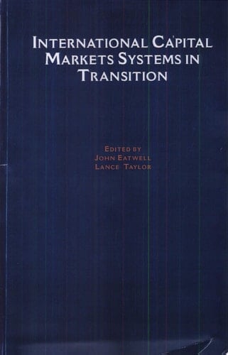International Capital Markets: Systems In Transition