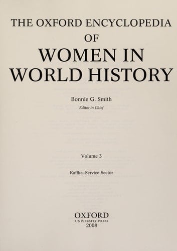 The Oxford Encyclopedia of Women in World History