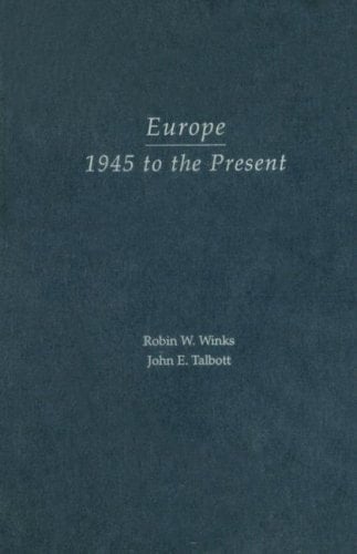 Europe, 1945 to the Present