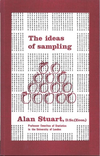 The Ideas of Sampling (Griffin's Statistical Monographs and Courses)