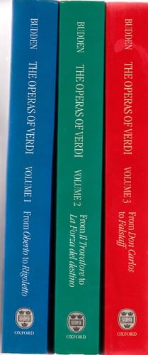 Operas of Verdi, Revised Ed 3-Vol Set