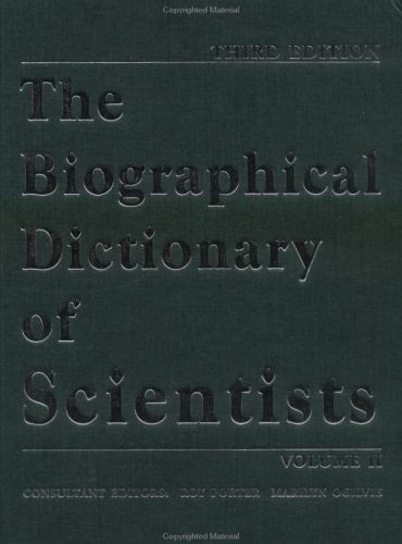 The Biographical Dictionary of Scientists