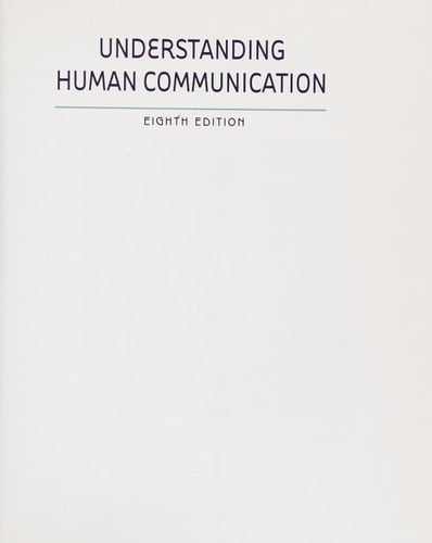 Understanding Human Communication