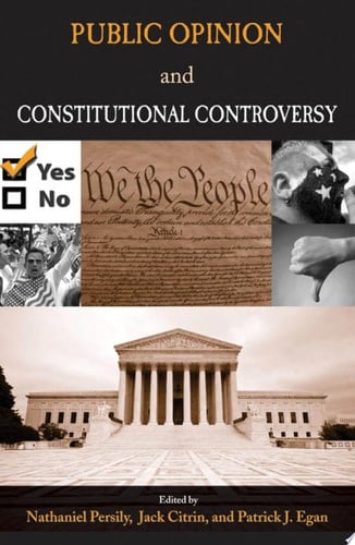 Public Opinion and Constitutional Controversy